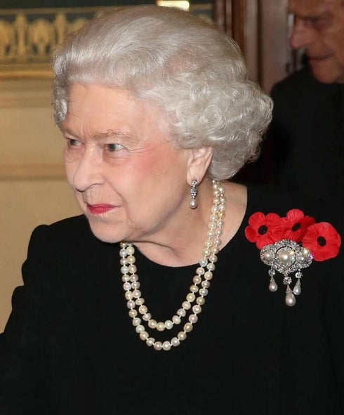 9-10mm Freshwater Drop Earrings Royal-Inspired - House Of Pearls